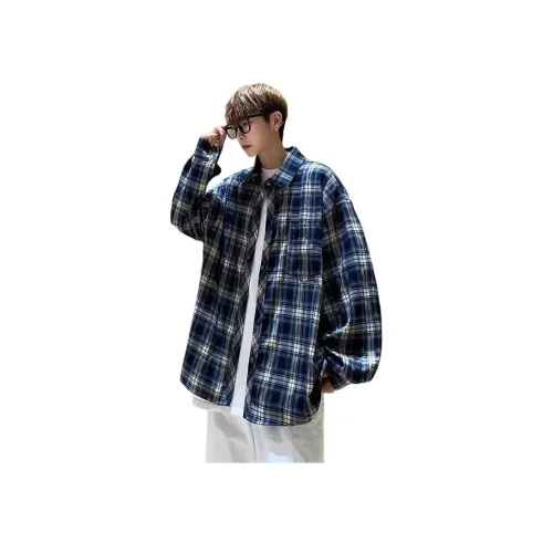 SOCKKEY Синий Унисекс Рубашки