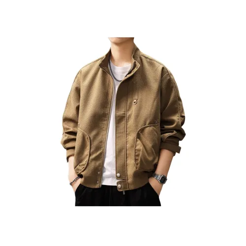 GUISE Весенний и Осенний Куртка Свободного кроя Унисекс