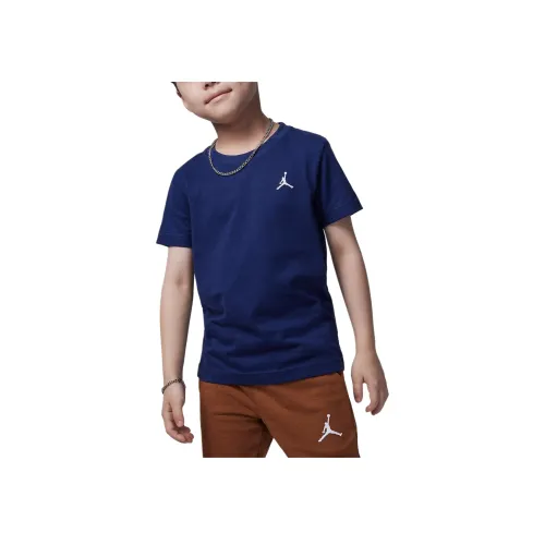 JORDAN JUMPMAN AIR T Рубашка Полночь Морские Дети Возраст 3-7 лет