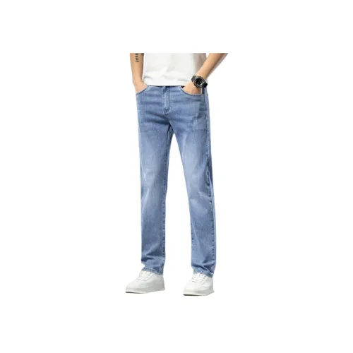 YUQIAN Унисекс Джинсы