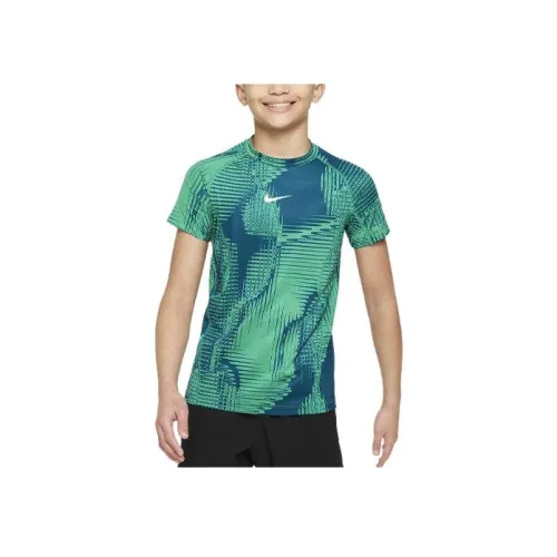 nike T-рубашка Pro Stadium зеленая детская