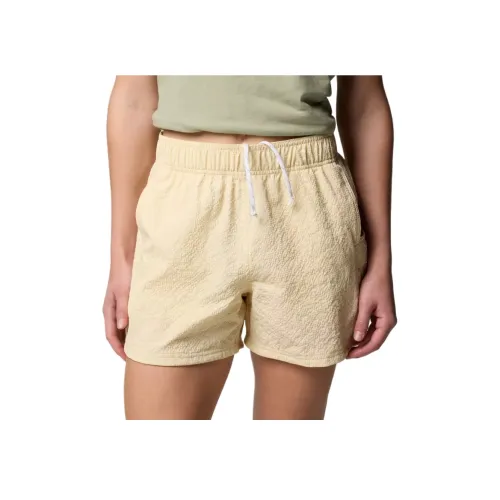 Columbia Повседневные шорты Женские Лимон