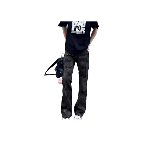 DANJUE Армейский зеленый Унисекс Брюки карго