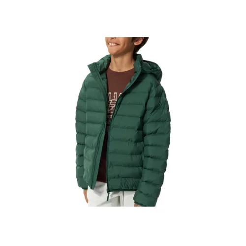 UNIQLO Зеленый Kids Утеплённые куртки