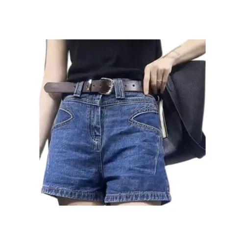 DOSOHEB Blue Женские джинсовые шорты