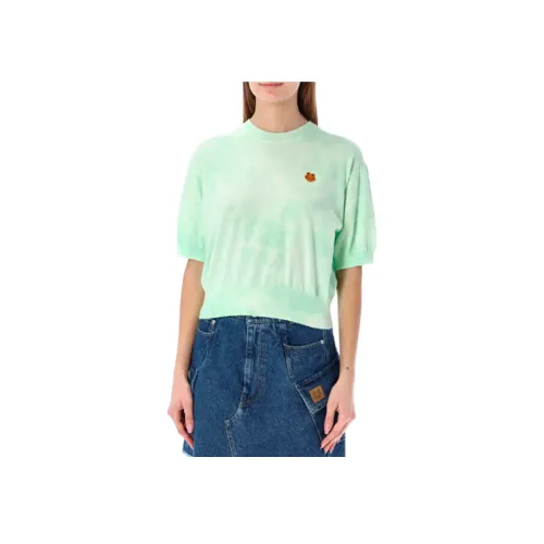 KENZO SS22 CROP TOP Женский Зеленый