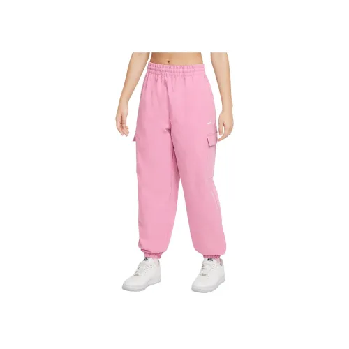 Подростки Nike Вязаные Тренировочные Брюки Sportswear Таинственный Фламинго Красный