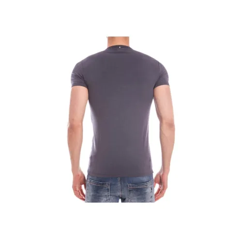 ARMANI JEANS Морской Синий Мужская T-Рубашка
