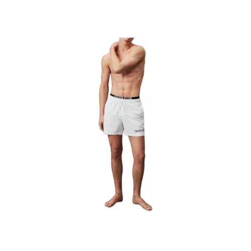 Calvin Klein Классические Белые Мужские Плавательные Шорты