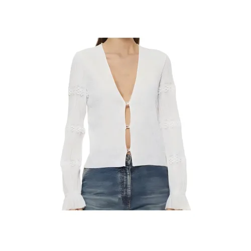 CHANEL 24 Весенний Летний Куртки и Пальто Женские Белые