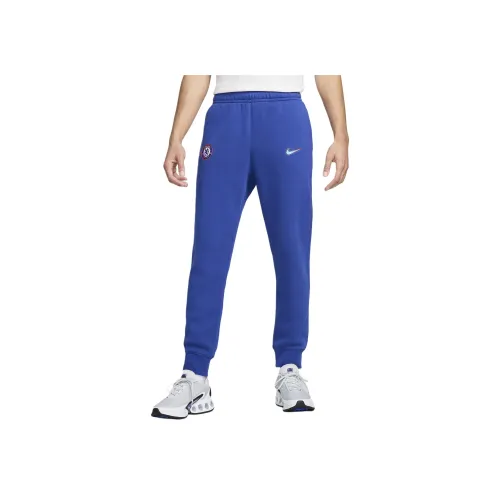 nike Chelsea FC Football Jogger Herren Футбол Низ Мужской Ярко-синий