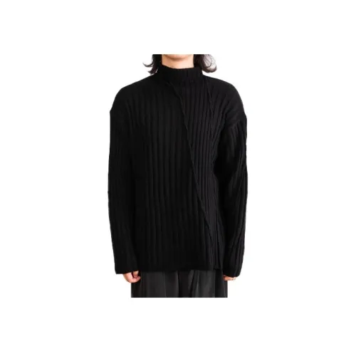 Yohji Yamamoto Черные Мужские Свитера