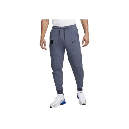 Nike Thunder Blue Men's Knitted Training Pants Nike Thunder Blue Мужские Вязаные Тренировочные Штаны