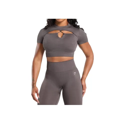 GYMSHARK Серый Женская одежда для фитнеса