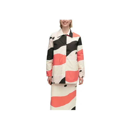MARIMEKKO Многоцветные Женские Объёмные Куртки (Пуфы)