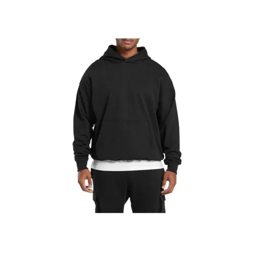 GYMSHARK Черные Мужские Свитшоты