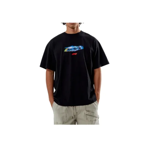 PacSun Мужские черные футболки