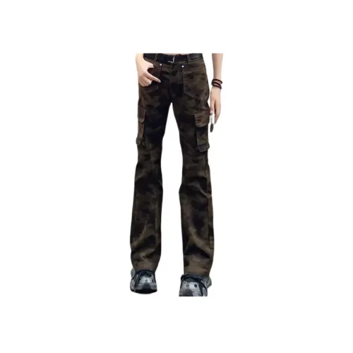 DANJUE Камуфляж Унисекс Повседневные Штаны