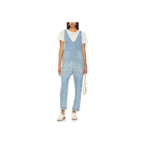 FREE PEOPLE Синий Женские Комбинезоны