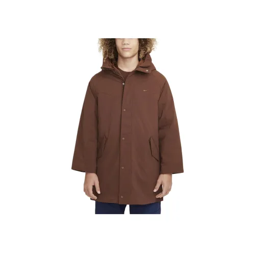 nike Пальто Sportswear Metro Коричневый Подростки