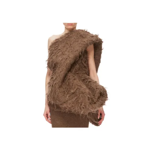 RICK OWENS Свет Рыжевато-коричневый Женские Свитеры