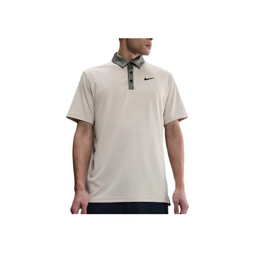 Nike Dri Fit Экрю 104 Мужское Поло