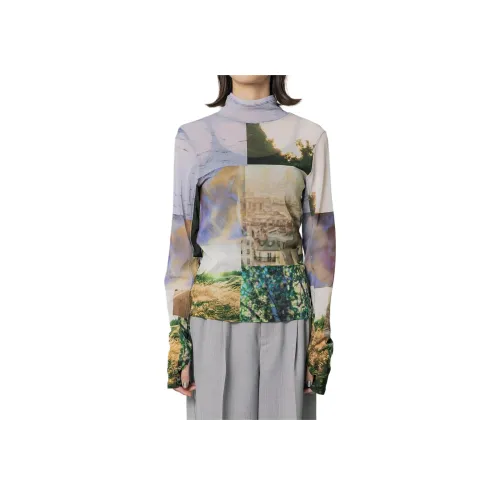 PUBLIC TOKYO T-Рубашка Женская Синяя