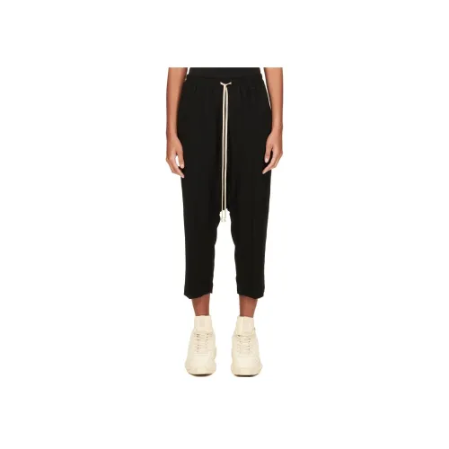 RICK OWENS Черные Женские Повседневные Брюки