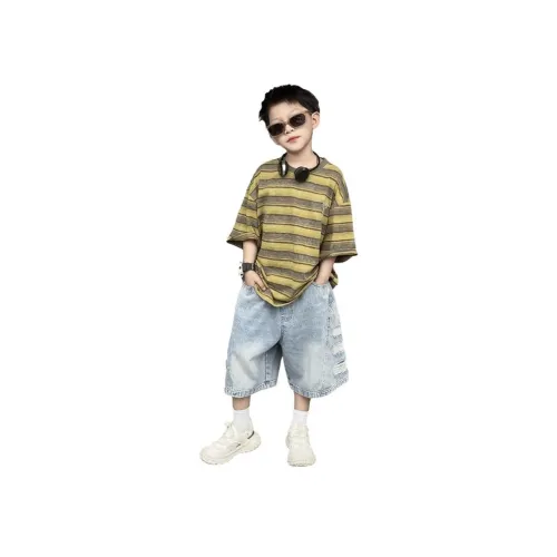 URBANSHOW Мальчики Лето Короткий Рукав Комплект Подростки