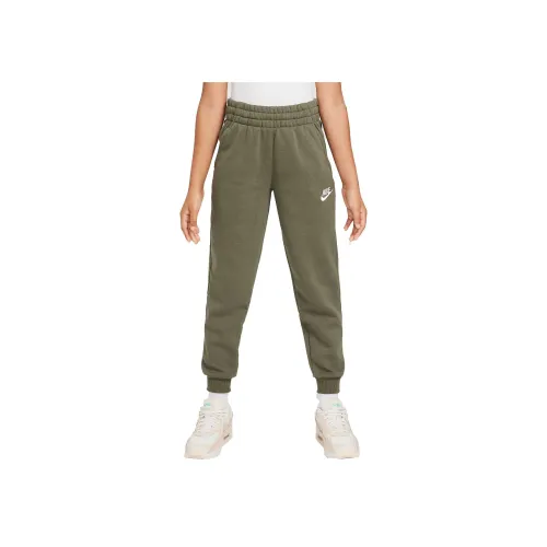 nike Брюки Sportswear Club Средне-оливковый зеленый Подростки
