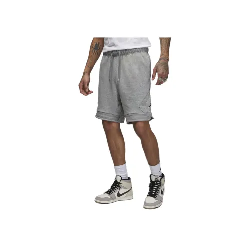 Jordan Flight Fleece Повседневные шорты Мужские Серые