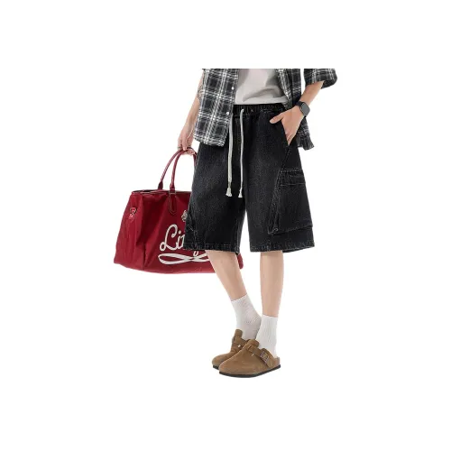 IS CAT GRNL Джинсовые шорты Унисекс