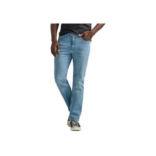 Lee Светло-Синие Мужские Джинсы