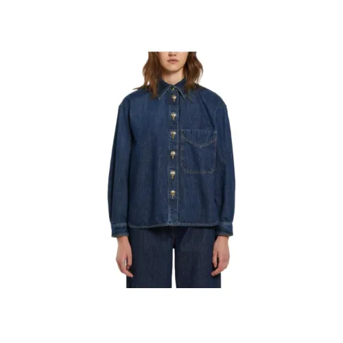 Marella Denim Jacket Women's Blue Марелла Деним Куртка Женская Синяя