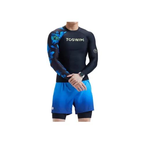 TOSWIM Глубокий Синий Sea Мужские Наборы Купальников