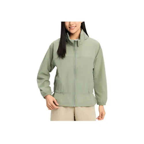 Коллаборация Columbia City Outdoor Collection Куртки и Пальто Женские Зеленые