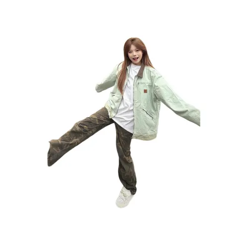 XUBAIHUO Мятно-зеленый унисекс куртки