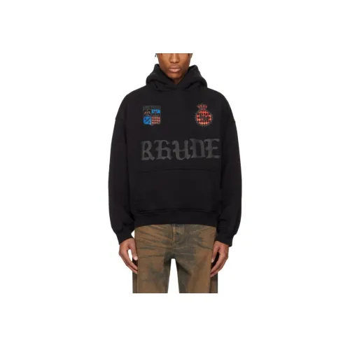 RHUDE Черные Мужские Свитшоты