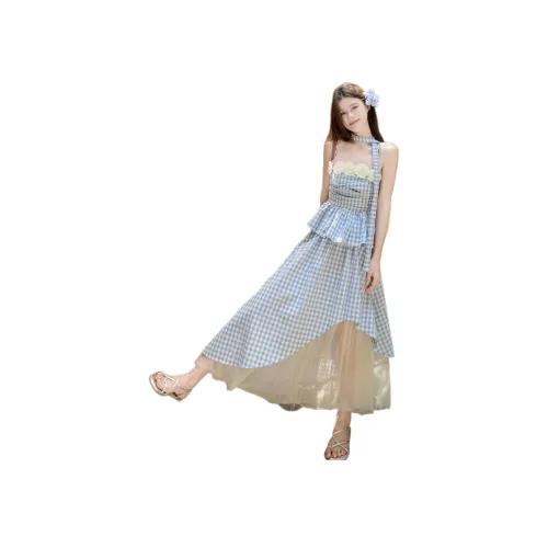 CHARM GLOW Комплект с юбкой Женские Синий