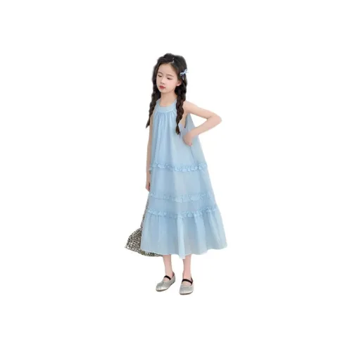 Wooden Rabbit Blue Kids Платья