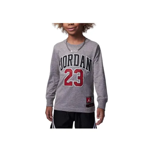 nike x Jordan T-Shirt Серый Детский
