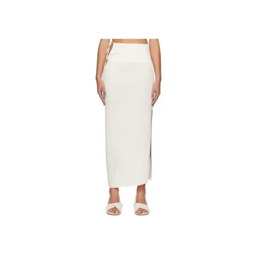 Christopher Esber Повседневный Длинный Юбка Женская Белая