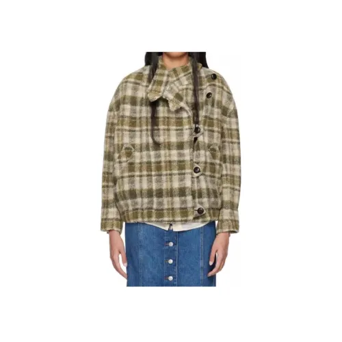 ISABEL MARANT ETOILE Бизнес-костюм Куртка Женская Зеленая