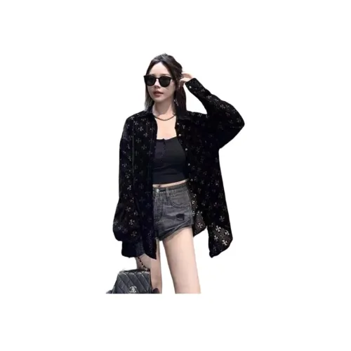 SKYA Черные Женские Рубашки