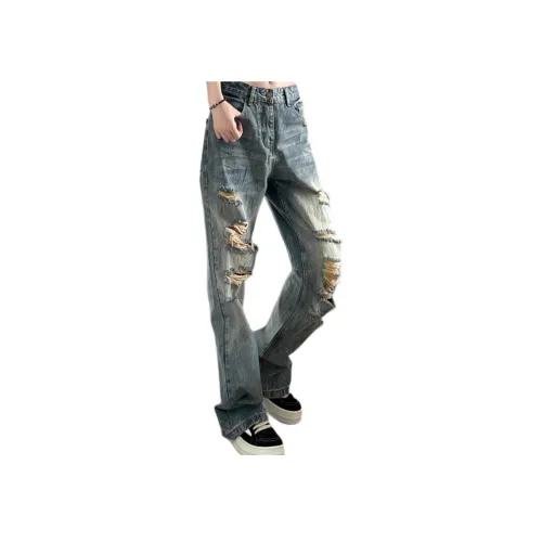 CORNILOT Джинсы Унисекс Винтаж Синий