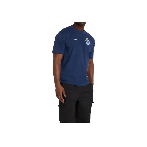 New Balance FC Porto Small T-Shirt Мужская Морской Синий