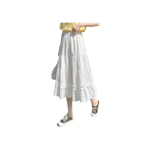 MUCCHIC Повседневный Длинный Юбка Женские