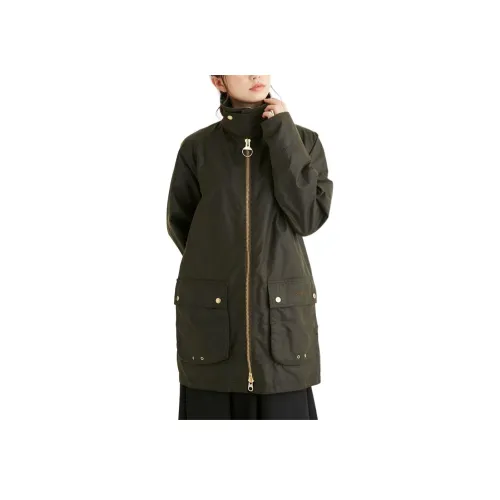 BARBOUR FW24 Куртки и Пальто Женские Оливково-зеленый