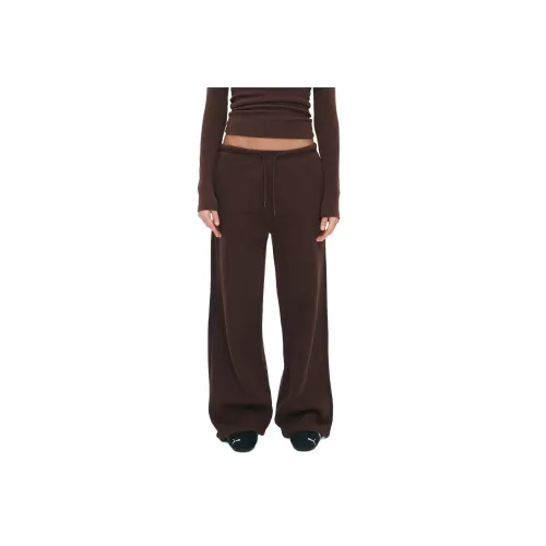 GLASSONS Галстук Обхват талии OVERSIZED Широкие брюки Спортивные штаны Вязаные тренировочные штаны Женские