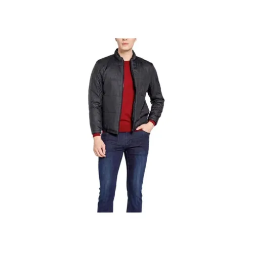 BRAUN BUFFEL Хлопковый пуховик Мужской Черный